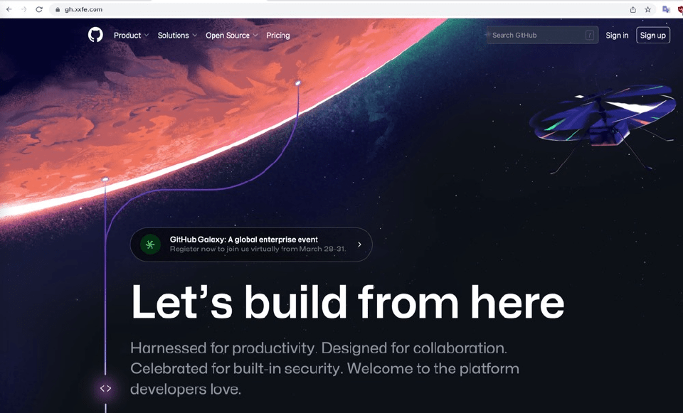 reverse github preview